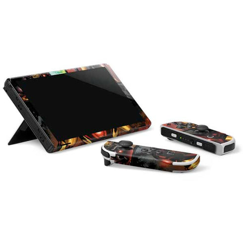 Marvel Iron Man Three Panel Nintendo Switch OLED (2021) Skin