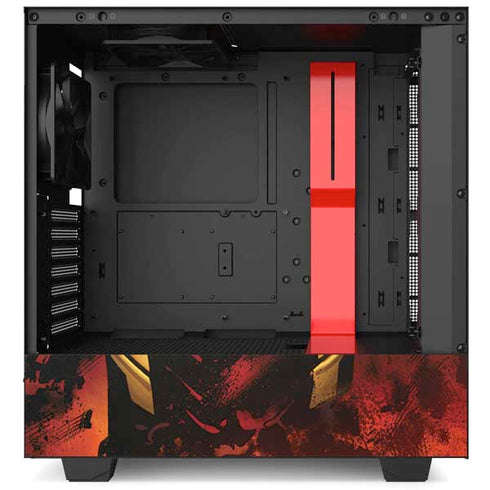 Marvel Iron Man Three Panel NZXT H510 Compact ATX Mid-Tower Case Skin