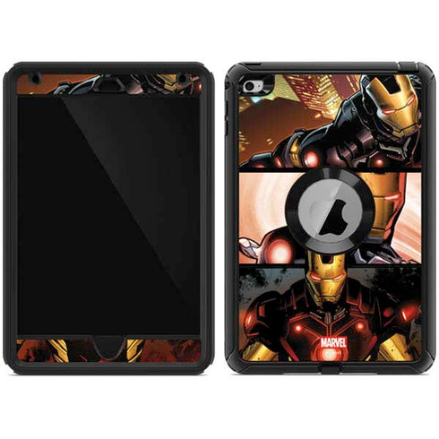 Marvel Iron Man Three Panel Otterbox Defender iPad Skin