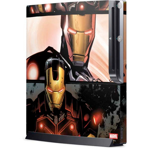 Marvel Iron Man Three Panel Playstation 3 & PS3 Slim Skin