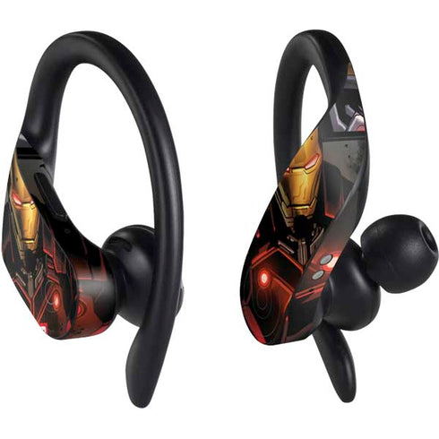 Marvel Iron Man Three Panel PowerBeats Pro Skin
