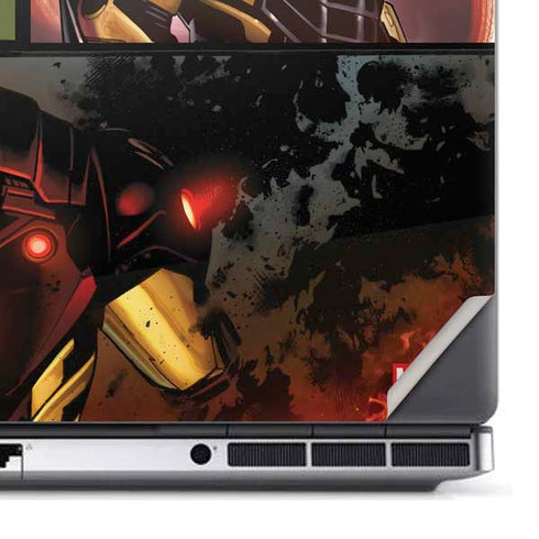 Marvel Iron Man Three Panel Dell Precision Skin