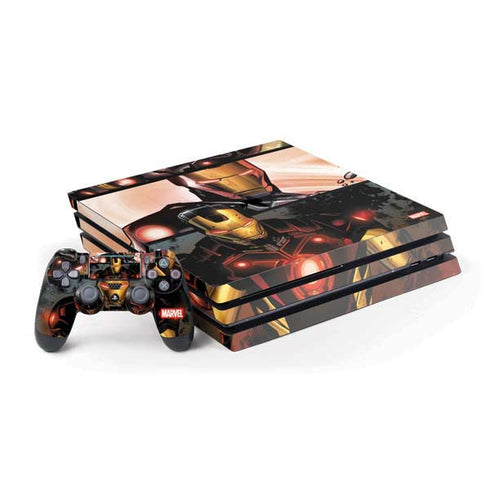 Marvel Iron Man Three Panel PS4 Pro Bundle Skin