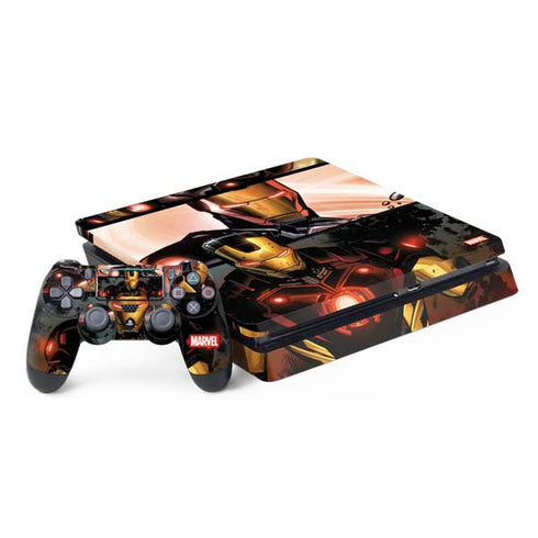 Marvel Iron Man Three Panel PlayStation PS4 Skins