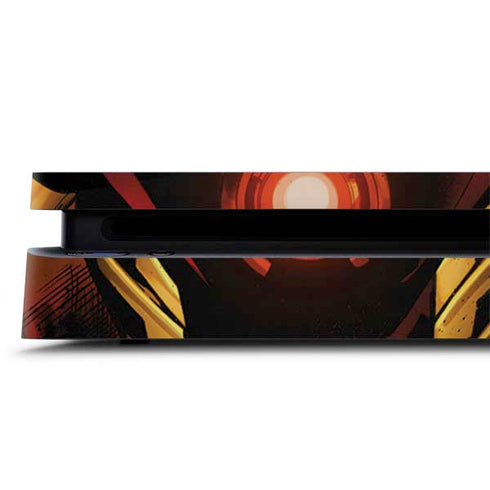 Marvel Iron Man Three Panel PS4 Slim Skin