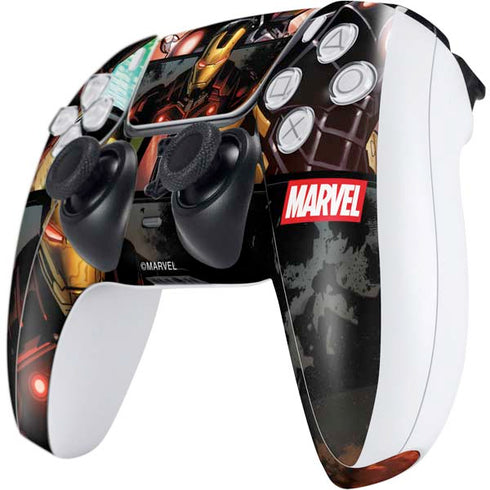 Marvel Iron Man Three Panel PS5 Controller Skin