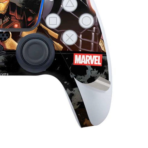 Marvel Iron Man Three Panel PS5 Controller Skin