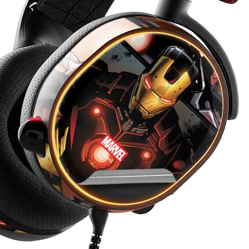 Marvel Iron Man Three Panel SteelSeries Arctis 3 Skin