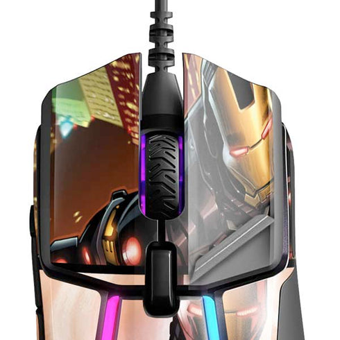 Marvel Iron Man Three Panel SteelSeries Rival 600 Gaming Mouse Skin