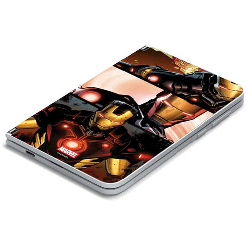Marvel Iron Man Three Panel Surface Duo Skin