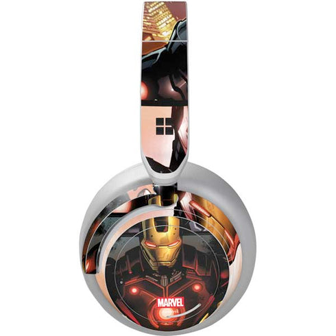 Marvel Iron Man Three Panel Surface Headphones Skin
