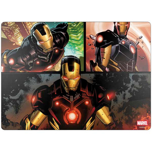 Marvel Iron Man Three Panel Surface Laptop 7 13.8in Skin