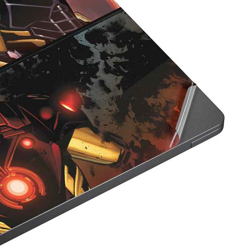 Marvel Iron Man Three Panel Surface Laptop 7 13.8in Skin