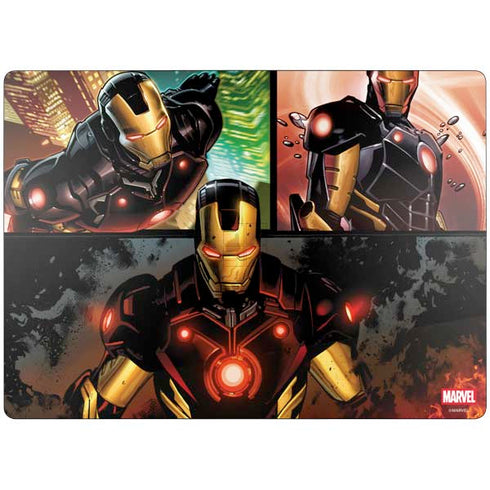 Marvel Iron Man Three Panel Surface Laptop 7 15in Skin