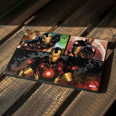 Marvel Iron Man Three Panel Surface Pro 7 Skin