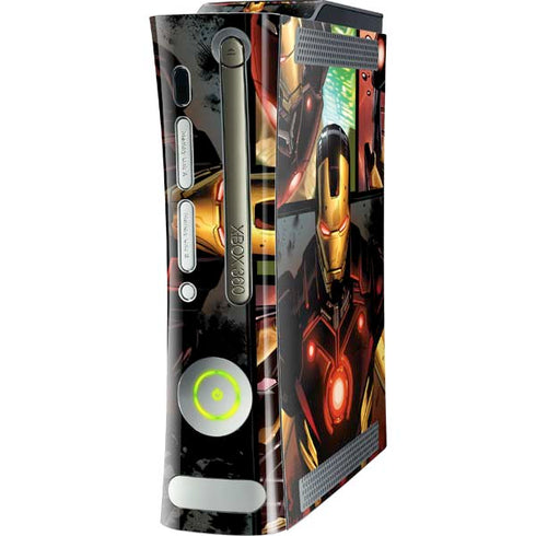 Marvel Iron Man Three Panel Xbox 360 (Includes HDD) Skin
