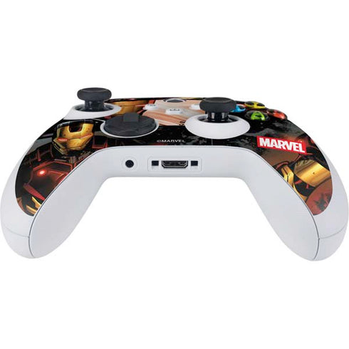 Marvel Iron Man Three Panel Xbox Series S Controller Skin