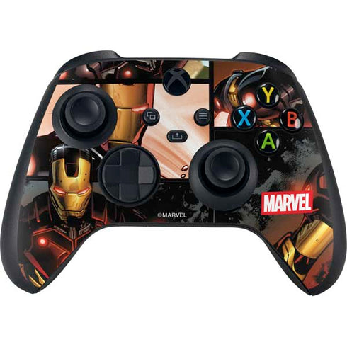 Marvel Iron Man Three Panel Xbox Series X Bundle Skin
