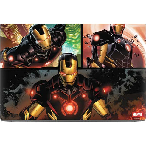 Marvel Iron Man Three Panel Dell XPS Skin