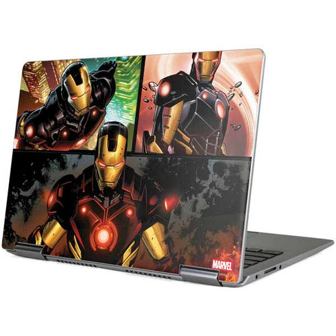 Marvel Iron Man Three Panel Yoga 710 14in Skin