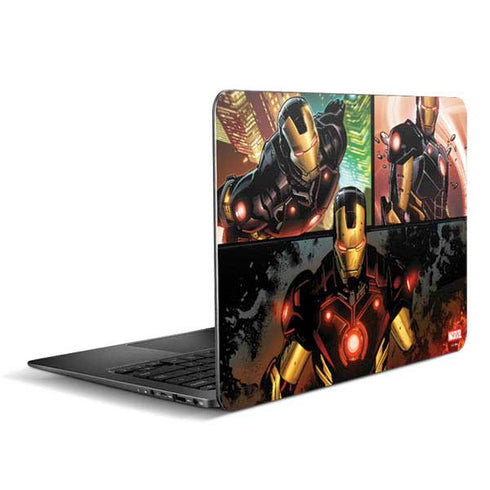 Marvel Iron Man Three Panel Zenbook UX305FA 13.3in Skin