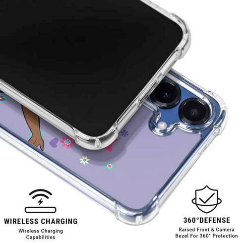 Disney Encanto Isabela Galaxy S25 Plus Clear Case