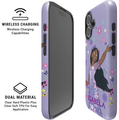 Disney Encanto Isabela iPhone 16 Plus Magsafe Impact Case