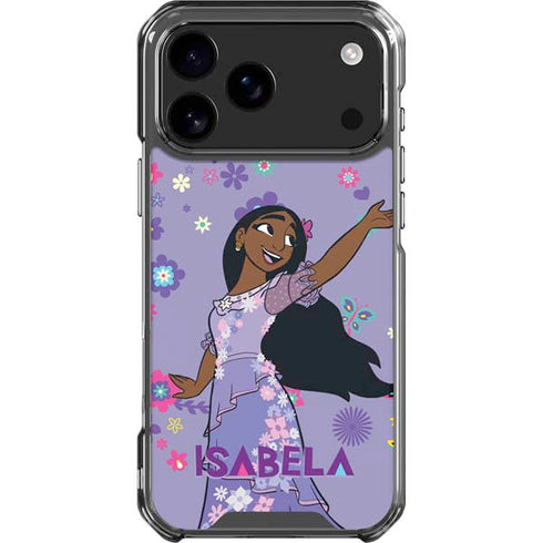 Disney Encanto Isabela iPhone 18 Pro Max Clear Case