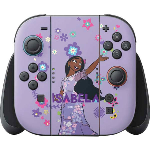 Disney Encanto Isabela Nintendo Switch 2 (2025) Joy-Con Controller Skin