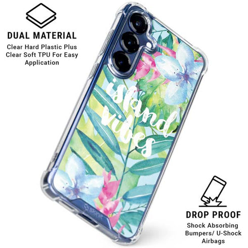Island Vibes Galaxy S25 Clear Case