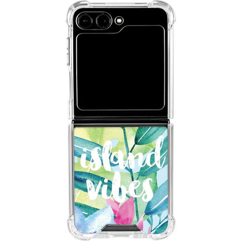 Island Vibes Galaxy Z Flip6 Clear Case