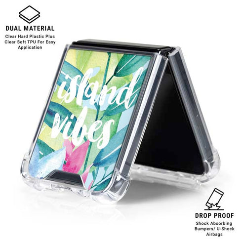 Island Vibes Galaxy Z Flip6 Clear Case
