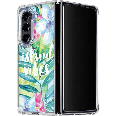 Island Vibes Galaxy Z Fold5 5G Clear Case