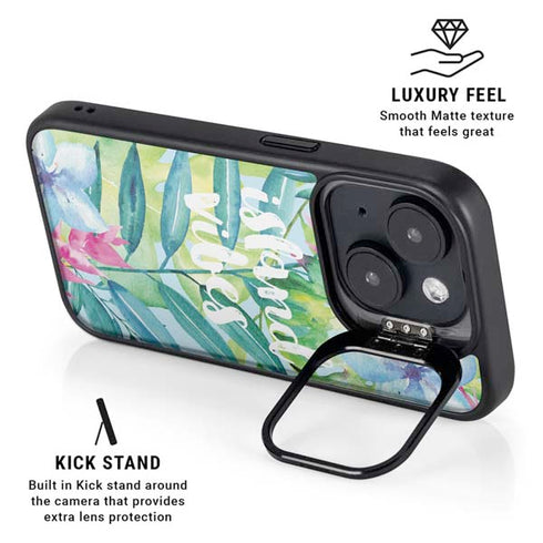 Island Vibes iPhone 14 Kickstand Case