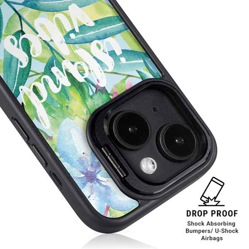 Island Vibes iPhone 15 Kickstand Case