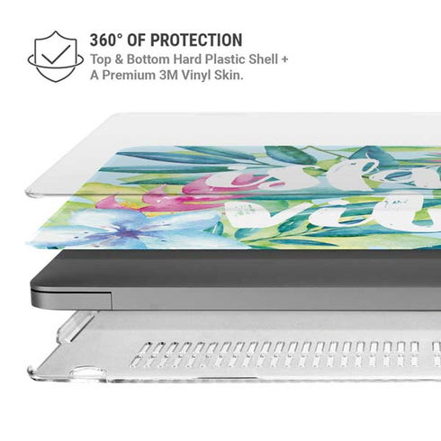 Island Vibes MacBook Pro 14in (2021-24) Case plus Skin