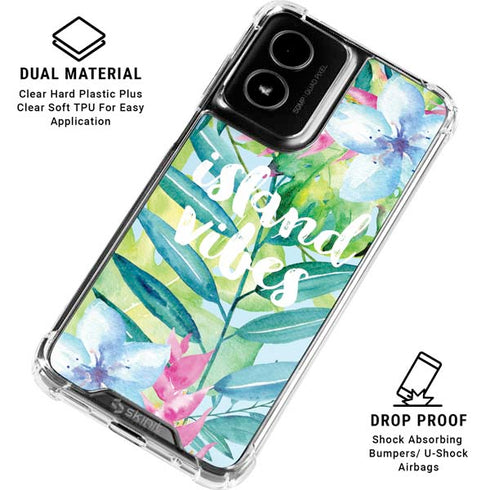 Island Vibes Moto G Power 5G (2024) Clear Case