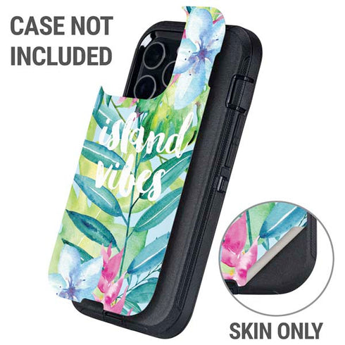 Island Vibes Otterbox Defender iPhone Skin