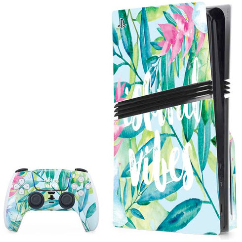 Island Vibes PS5 Pro Disk Bundle Skin