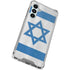 Israel Flag Distressed Galaxy A16 5G Clear Case