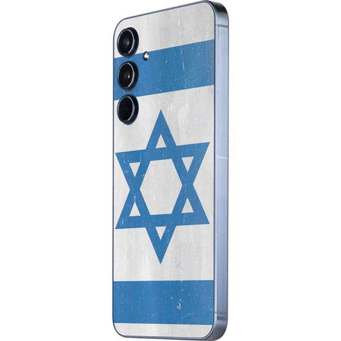 Israel Flag Distressed Galaxy A35 5G Skin