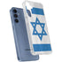 Israel Flag Distressed Galaxy A55 5G Clear Case