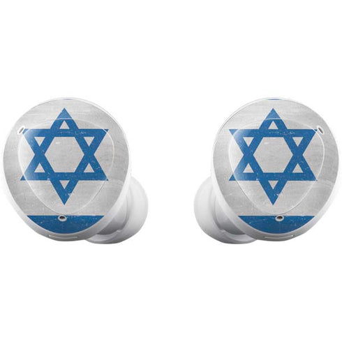 Israel Flag Distressed Galaxy Buds Plus Skin