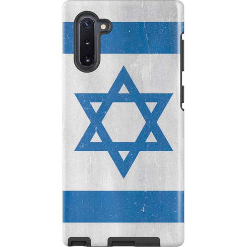 Israel Flag Distressed Galaxy Cases