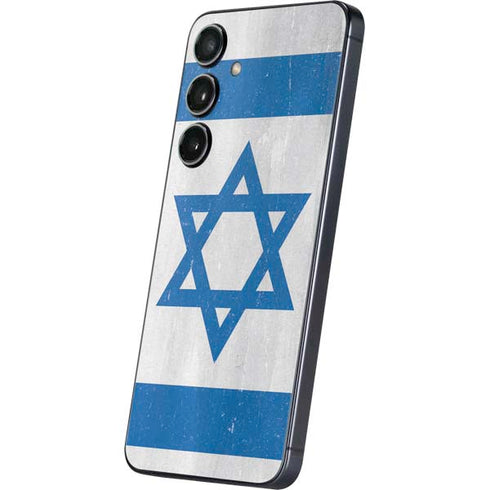 Israel Flag Distressed Galaxy S24 Plus Skin