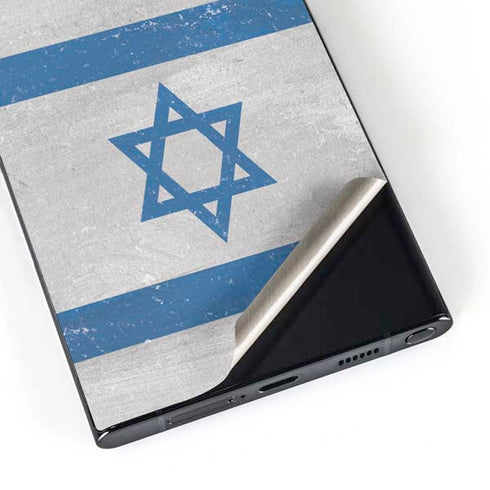 Israel Flag Distressed Galaxy S24 Ultra Skin