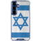 Israel Flag Distressed Galaxy S25 FE Clear Case