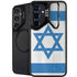 Israel Flag Distressed Galaxy S25 FE Kickstand Case