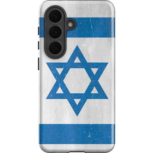 Israel Flag Distressed Galaxy S26 Impact Case