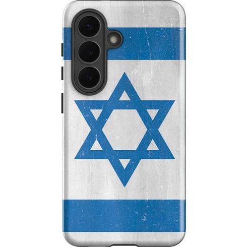 Israel Flag Distressed Galaxy S26 Plus Impact Case